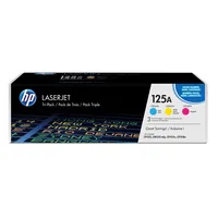 HP Toner CF373AM (125A), cyan/magenta/gelb, ca. 3x 1400 Seiten 0887111403025 HP 3 Stück