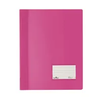 Durable Schnellhefter DURALUX TRANSLUZENT 268034, A4+, dunkelrosa, Kunststoff, 80g, Vorderdeckel transluzent 4005546218809 Durable