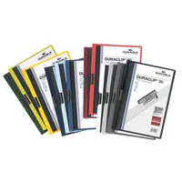 Durable Klemmhefter DURACLIP 30 220031, A4 rot, für ca. 30 Blatt, Polyvinylchlorid (PVC) 80g 4005546210384 Durable