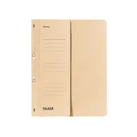 Falken Ösenhefter 80000540, A4 chamois halber Vorderdeckel, Recyclingkarton 250g 4014481502218 Falken