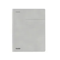 Falken Jurismappe 80001464, A4 grau Karton 320g, mit 3 Einschlagklappen 4014481511517 Falken