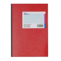 König und Ebhardt Geschäftsbuch 86-18752, rot, A5, kariert, 70g, 96 Blatt / 192 Seiten 4014149121539 König und Ebhardt