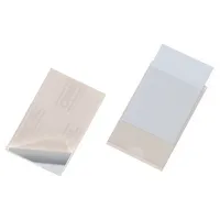 Durable Selbstklebetaschen Pocketfix transp. 57x90mm 4005546840086 Durable 100 Stück