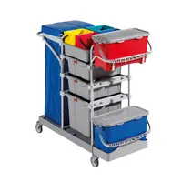 FILMOP Reinigungswagen Morgan Security MS0103U14 2xTopDown 4x6l 8016728171429 FILMOP