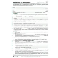 RNK Mietvertrag für Wohnungen ausführlich A4
