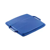 DURABLE Abfallbehälter DURABIN® 90L Set mit Deckel 90 l
