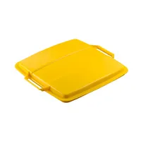 DURABLE Abfallbehälter DURABIN® 90L Set mit Deckel 90 l