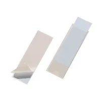 Durable 8074 Pocketfix Klebetaschen 38x125mm transparent 4005546889245 Durable 10 Stück