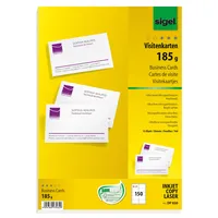SIGEL Visitenkarte 185 g/m² 150 St./Pack.