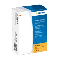 Herma 4321 Frankieretiketten 140 x 50 mm weiß 4008705043212 Herma 500 Stück