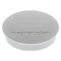 Magnetoplan Haftmagnet Discofix Standard, 1664201, Rund, 30mm Ø, grau, 700g 4013695010991 Magnetoplan 10 Stück