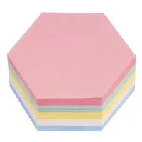 Magnetoplan Moderationskarten 111152310, 19x16,5cm, Wabe, 120g, farbig sortiert  4013695015538 Magnetoplan 500 Stück