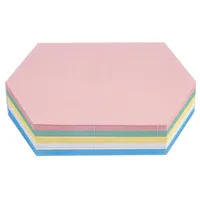 Magnetoplan Moderationskarten 111152410, 29,7x16,5cm, Rhombus, 120g, farbig sortiert  4013695015590 Magnetoplan 500 Stück
