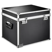 Leitz Hängemappenbox Vaultz Mobile 6714 schwarz/chrom bis 30 Mappen leer 4002432364794 Leitz