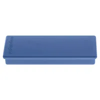 Magnetoplan Haftmagnet Discofix, 1665114, rechteckig, 55x22mm, dunkelblau, 1,3kg 4013695025063 Magnetoplan 10 Stück