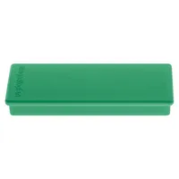 Magnetoplan Haftmagnet Discofix, 1665105, rechteckig, 55x22mm, grün, 1,3kg 4013695011165 Magnetoplan 10 Stück