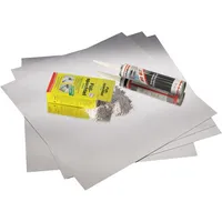 Magnetoplan Magnettafel magnetowand, 16112, 50x50cm, Metall, rahmenlos 4013695010540 Magnetoplan 8 Stück
