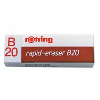 Rotring Radierer B20 für Bleistift weiß Kunststoff 4006856551211 Rotring