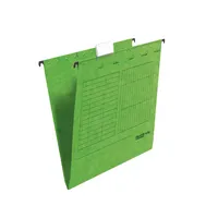 Falken Hängemappe 80002520 A4 seitlich offen Kraftkarton grün 4014481565411 Falken
