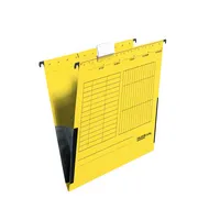 Falken Hängetaschen UniReg A4 gelb 230g seitliche Frösche 80002660 4014481566517 Falken