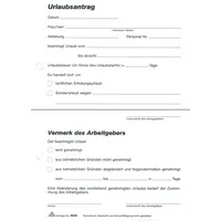 RNK Verlag Urlaubsantrag