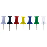Alco Pinnwandnadel 9 x 21 mm (Ø x L) Kunststoff transparent 4007735663223 Alco 100 Stück