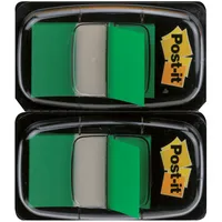 Post-it Haftmarker 680-G2EU, Index Standard, 25x43mm, grün, ohne, rechteckig 0051141920573 Post-it 2 Stück
