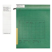 Leitz Beschriftungsschilder f. 2455/2445/6115 weiss 4002432305353 Leitz 2465-00-01 100 Stück