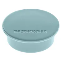 Magnetoplan Haftmagnet Discofix Color, 1662003, Rund, 40mm Ø, blau, 2200g 4013695010847 Magnetoplan 10 Stück