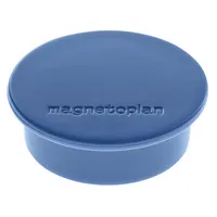 Magnetoplan Haftmagnet Discofix Color, 1662014, Rund, 40mm Ø, dukelblau, 2200g 4013695025025 Magnetoplan 10 Stück