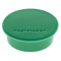 Magnetoplan Haftmagnet Discofix Color, 1662005, Rund, 40mm Ø, grün, 2200g 4013695010854 Magnetoplan 10 Stück
