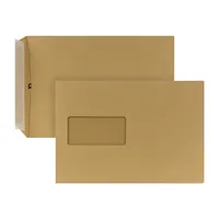 Bong Versandtaschen Posthorn 05440336, C5, mit Fenster, haftklebend, 90g, braun 4040134055145 Bong 500 Stück
