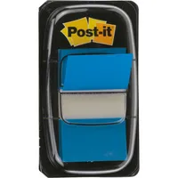 Post-it Haftmarker 680-2, Index, 25,4x43,2mm, blau, ohne, Z-Notes, rechteckig 0021200706899 Post-it 50 Stück