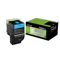 Lexmark Original 702HC Toner - cyan (70C2HC0) für CS310n/dn, CS410n/dn/dtn, CS510de/dte