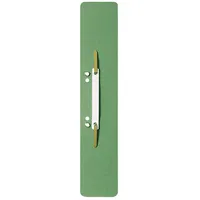 Leitz Heftstreifen lang 3700-00-55, 6x30,5cm (BxL), Recyclingkarton mit Kunststoffdeckleiste, grün 4002432413324 Leitz 25 Stück