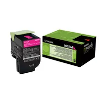 Lexmark Original 802SM Toner magenta 2.000 Seiten (80C2SM0) für CX310n/dn, CX410e/de/dte, CX510de/dhe/dthe