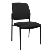Topstar Besucherstuhl B to B 10, schwarz / schwarz, ohne Armlehnen, 4-Fuß-Gestell 4014296271149 Topstar