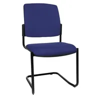 Topstar Besucherstuhl B to B 20, blau / schwarz, ohne Armlehnen, Freischwinger 4014296301235 Topstar