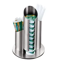 Esmeyer Multi Portionsspender Edelstahl matt für Sahne Zucker Stäbchen usw. 4007796037421 Esmeyer