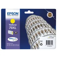 Epson 235G866 Original T79XL Tintenpatrone Pisa, WF-4630DWF WF-4640DTWFWF-5110DWWF-5190DWWF-5620DWFWF-5690DWFWF-5190DWWF-5690DWF,(gelb)