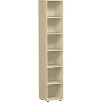 geramöbel Aktenregal Flex ahorn 40,0 x 40,0 x 216,0 cm, 1 St.