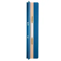 Leitz Heftstreifen lang 37260035, 6x30,5cm (BxL), Recyclingkarton mit Kunststoffdeckleiste, blau 4002432306732 Leitz