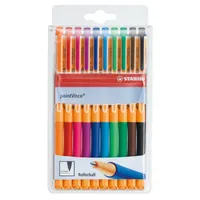 Stabilo pointVisco Rollerball farbig sortiert 10er-Etui  4006381360630 Stabilo 10 Stück