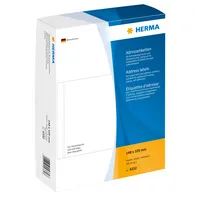 Herma 4332 Adressetiketten 148 x 105 mm weiß 4008705043328 Herma 500 Stück