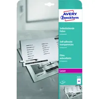 Avery Zweckform Selbstklebefolie 25 Folien/Pack.