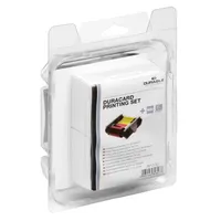 Durable Farbband und 100 Plastikkarten Duracard Printing Set, ideal für Plastikkartendrucker, sortiert, 891300