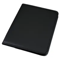 Alassio Schreibmappe SAVONA, FINEtouch Lederimitat, schwarz, umrandet mit