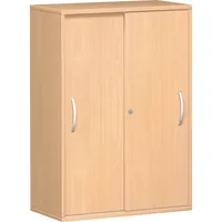 Geramöbel Aktenschrank Flex S-383502-BB, Holz abschließbar, 3 OH, 80 x 118,2 x 42,5 cm, buche 4038933481890 Geramöbel