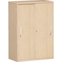 Geramöbel Aktenschrank Flex S-383502-AA, Holz abschließbar, 3 OH, 80 x 118,2 x 42,5 cm, ahorn 4038933481883 Geramöbel