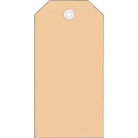 HERMA Hängeetiketten braun 60,0 x 113,0 mm Colli-Anhänger, aus glattem braunem Karton, mit abgeschrägten Ecken, 1.000 St.